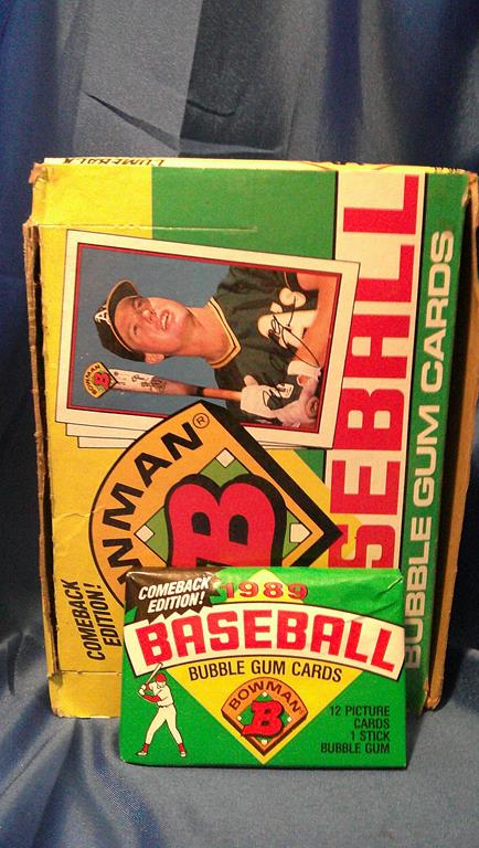 (image for) 1989 bowman MLB pack new