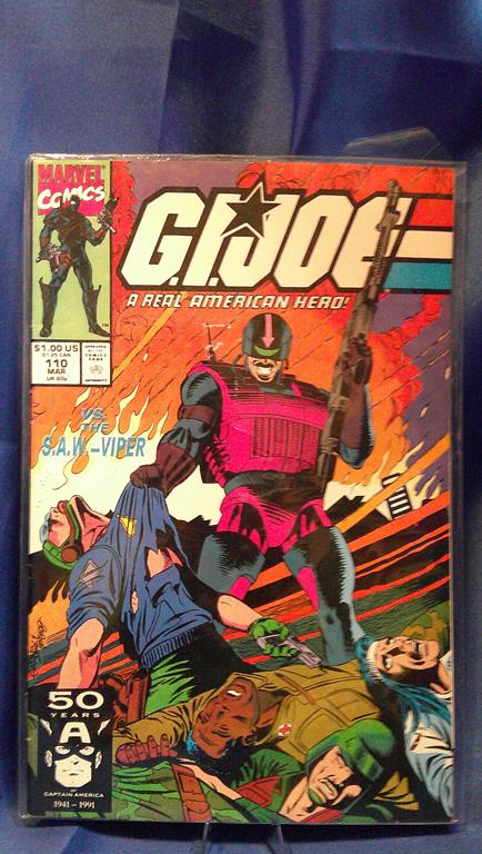 (image for) gi joe arah comic #110 direct