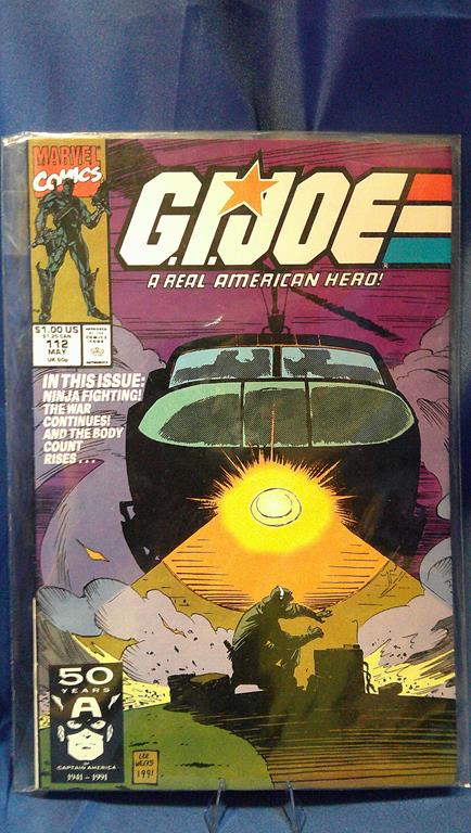 (image for) gi joe arah comic #112 direct