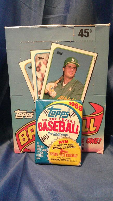 (image for) 1989 topps MLB pack new