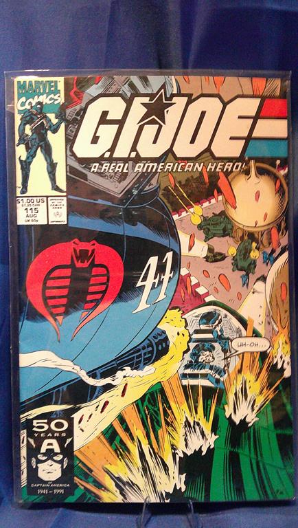 (image for) gi joe arah comic #115 direct