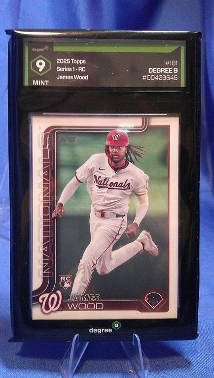 (image for) 2025 topps series 1 james wood rookie degree 9