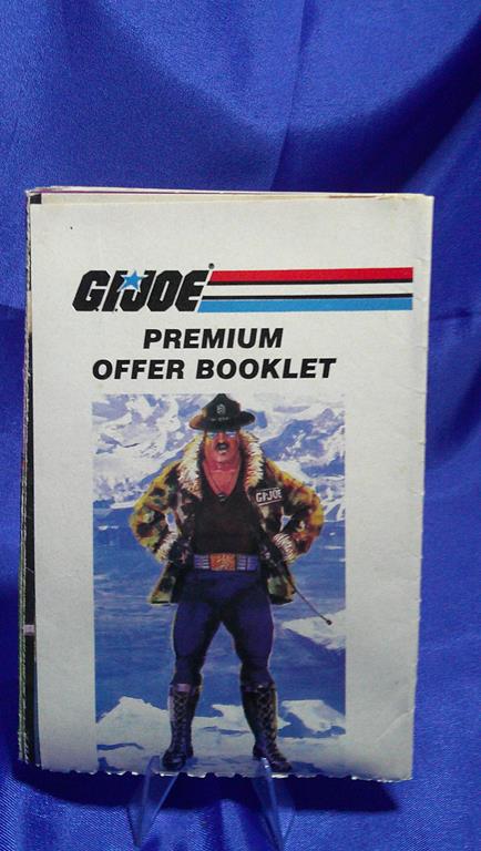 (image for) gi joe premium offer booklett