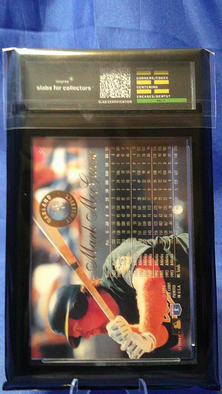 (image for) 1994 flair fleer series 1 mark mcgwire #94 degree 7