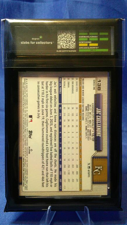 (image for) 2026 topps series 1 jac cagliannone rookie #138 degree 9