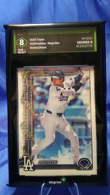 (image for) 2025 topps holiday shohei ohtani #200 degree 8