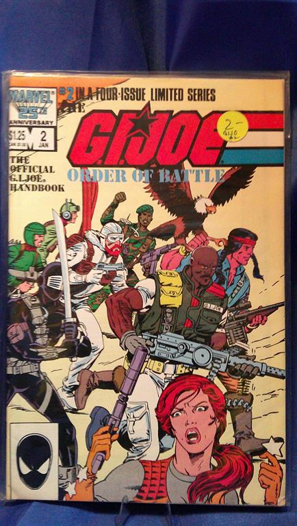 (image for) gi joe arah comic #2 order of battle direct