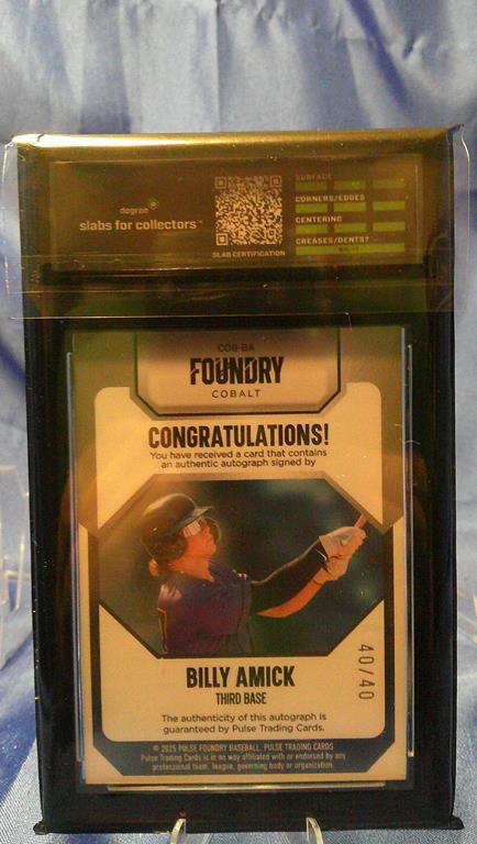 (image for) 2025 pulse foundry cobalt billy amick auto 40/40 degree 10