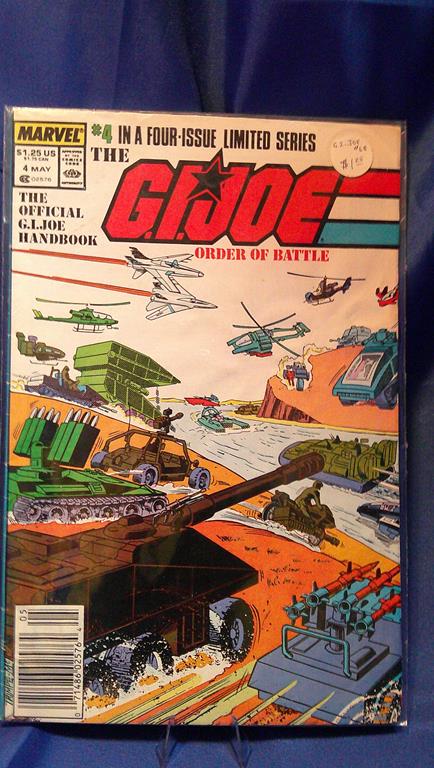 (image for) gi joe arah comic #4 order of battle newstand