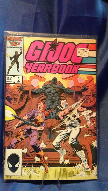 (image for) gi joe arah comic #3 yearbook direct