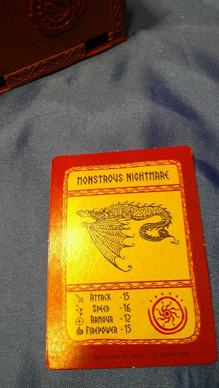 (image for) 2025 book of dragon monstrous nightmere set