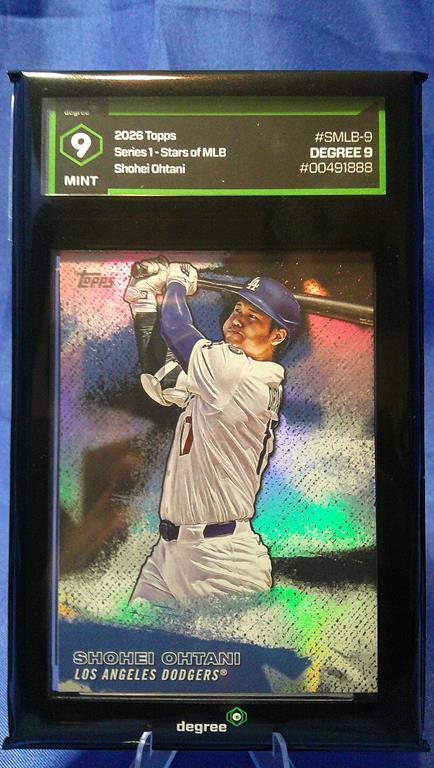 (image for) 2026 topps series 1 stars of mlb shohei ohtani #smlb-9 degree 9