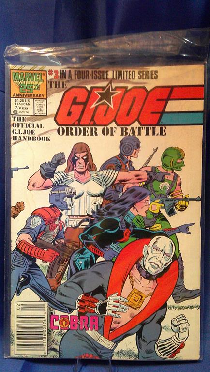 (image for) gi joe arah comic #3 order of battle newstand