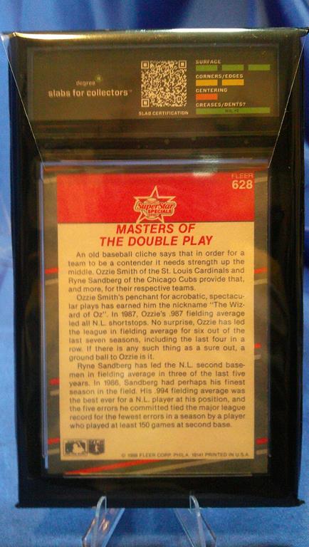 (image for) 1988 fleer super stars specials ozzie smith and ryne sandberg degree 7