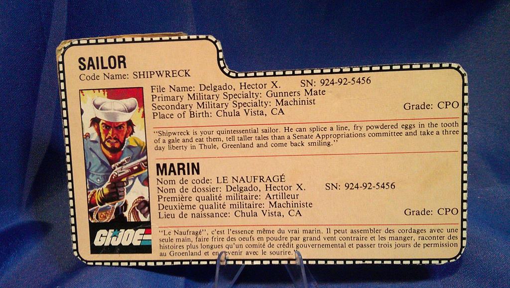 (image for) 1985 shipwreck canadian filecard