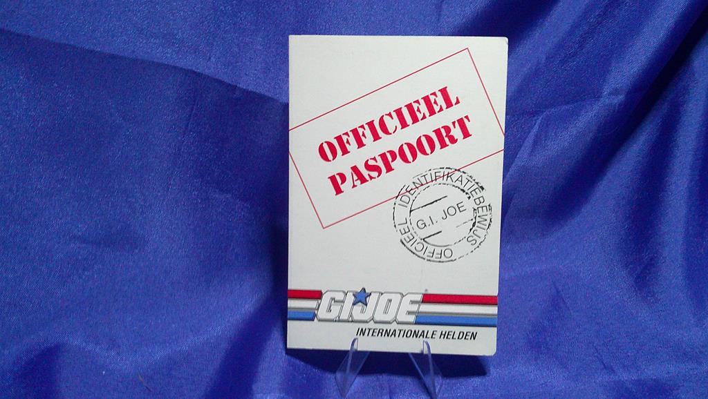 (image for) dutch gi joe passport