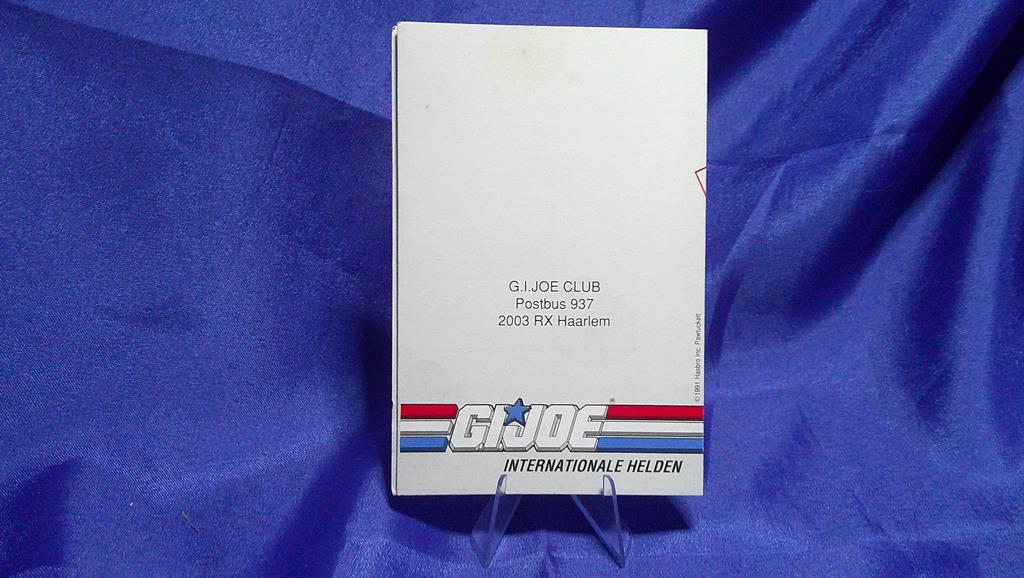 (image for) dutch gi joe passport