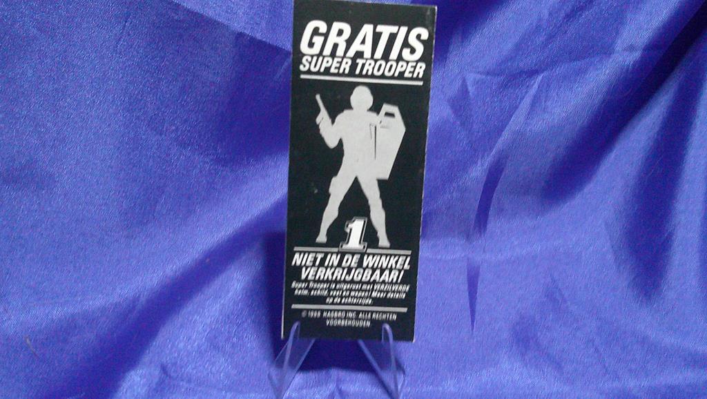 (image for) dutch supper trooper comic mail away with insert