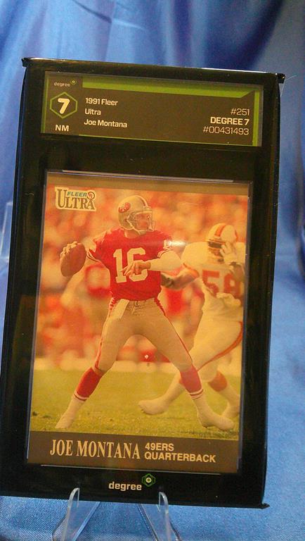 (image for) 1991 fleer ultra joe montana degree 7