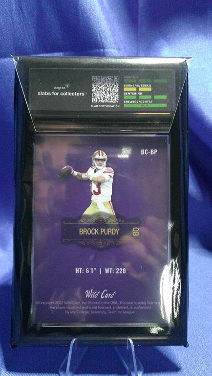 (image for) 2022 wildcard brock prudy rc #bc-bp degree 9