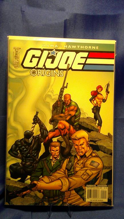 (image for) IDW Gijoe orgins #5 cover a