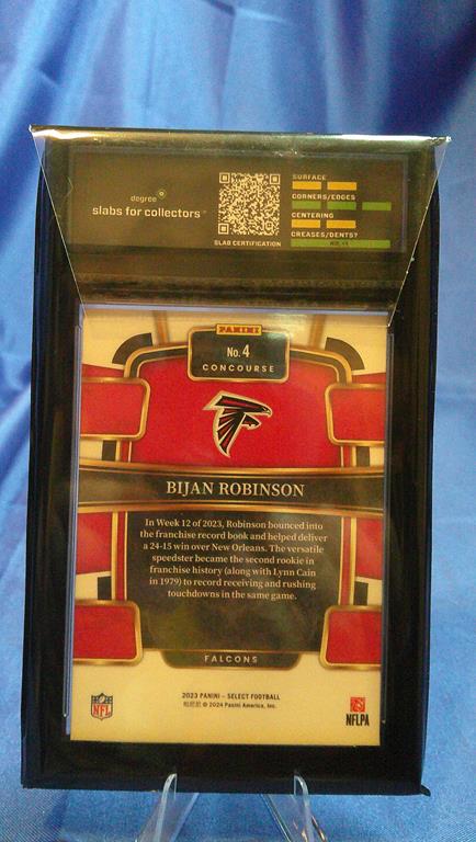(image for) 2024 panini 2023 bijan robinson rookie degree 8