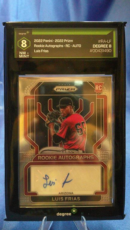 (image for) 2022 panini prizm luis frias rookie degree 8