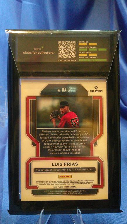 (image for) 2022 panini prizm luis frias rookie degree 8