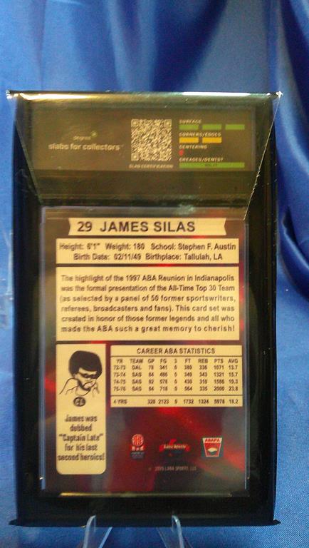 (image for) 2025 lana sports aba redemption 08/10 james silas degree 6