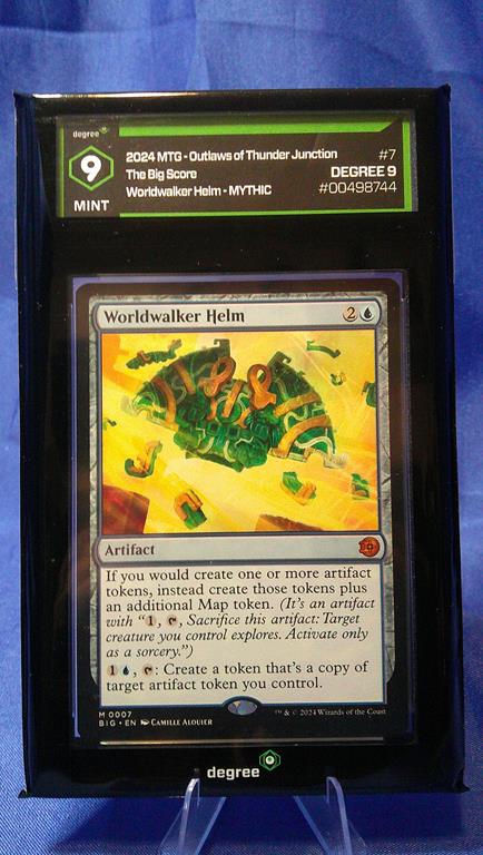 (image for) 2024 mtg outlaws of thunder junction #7 the big score degree 9