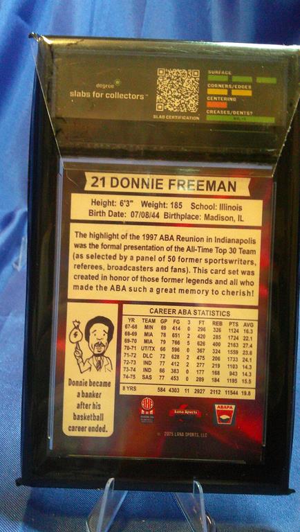 (image for) 2025 lana sports aba redemption 03/10 donnie freeman degree 7