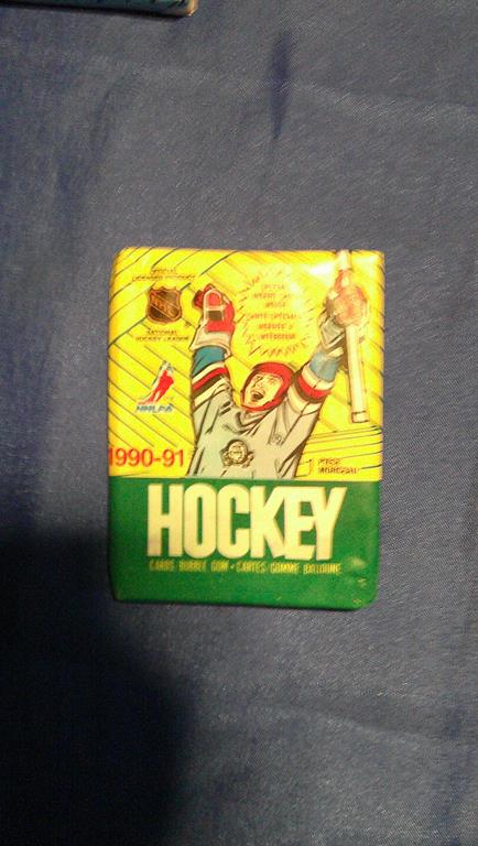 (image for) 1990-91 opeechee hockey pack new