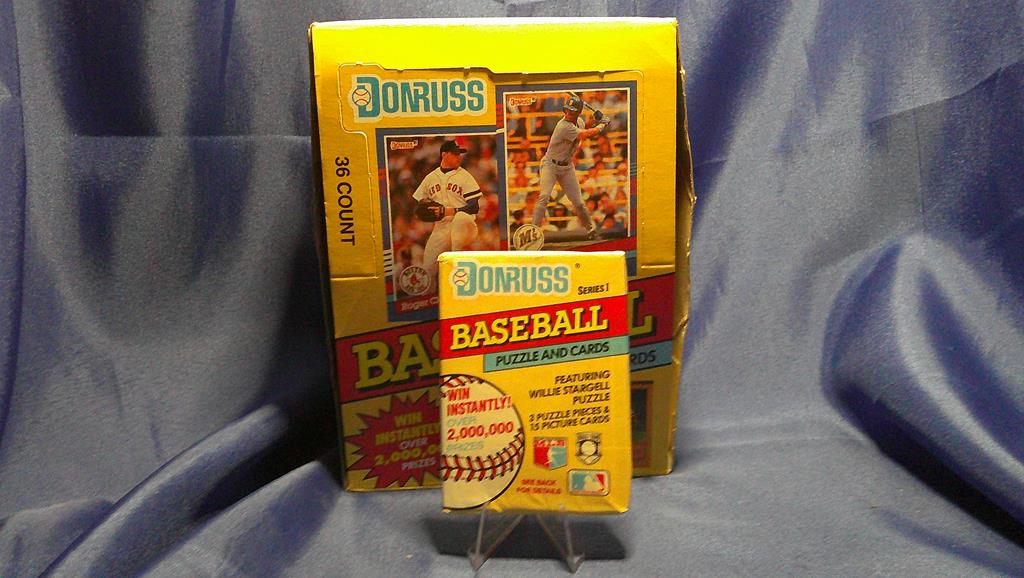 (image for) 1991 donrus series 1 baseball pack new