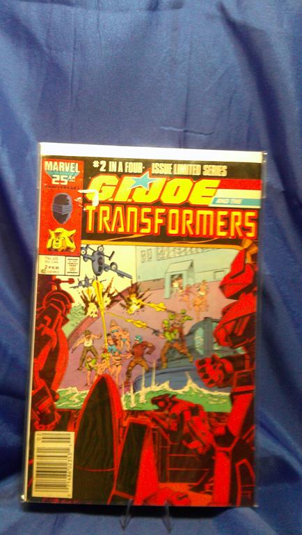 (image for) gi joe and the transformers #2 newstand