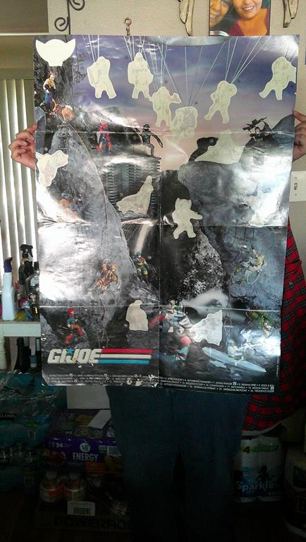 (image for) 1990 dutch gi joe sticker poster 2/3 full