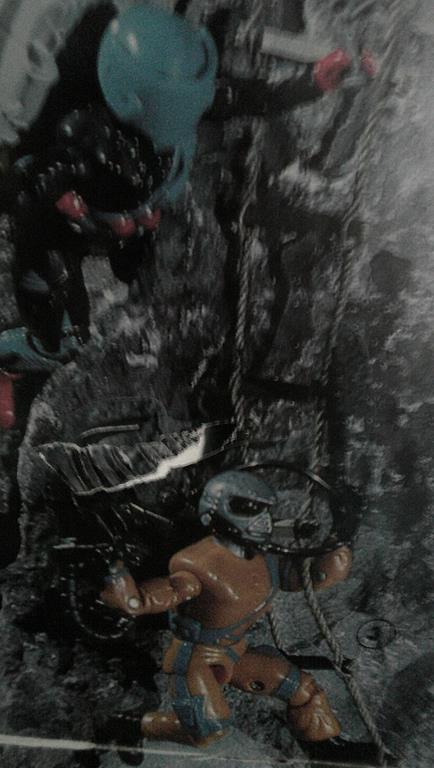 (image for) 1990 dutch gi joe sticker poster full rare