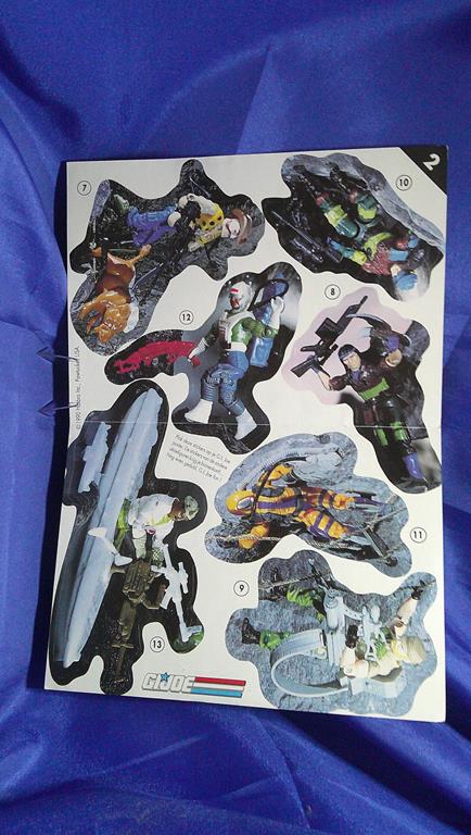 (image for) 1990 dutch gi joe poster sticker sheet #2