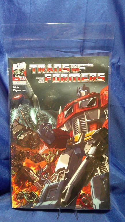 (image for) DW transformers #1 comic
