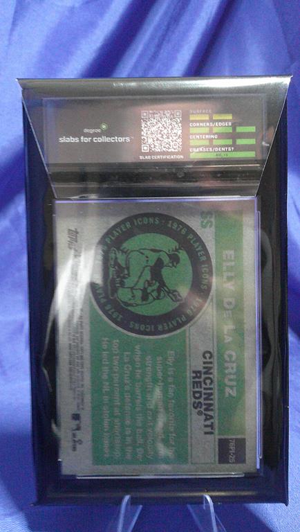 (image for) 2025 topps heritage 1976 player icons #76pi-25 elly de lacruz degree 9