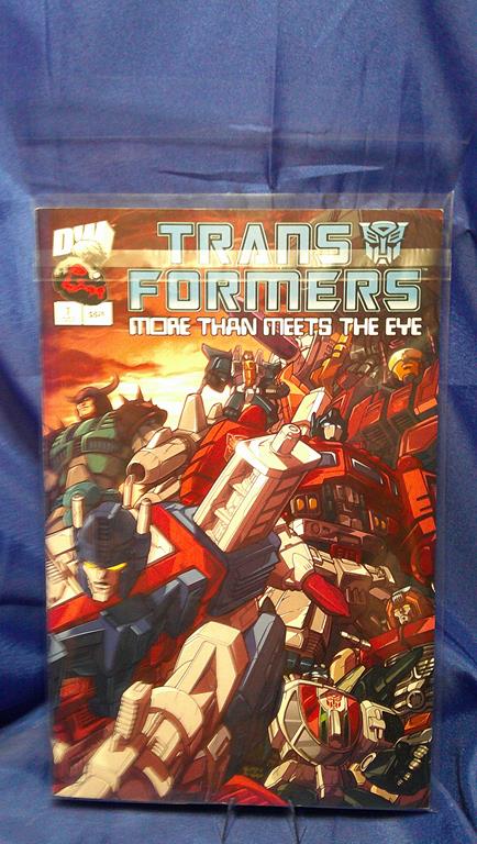 (image for) DW transformers #7 comic