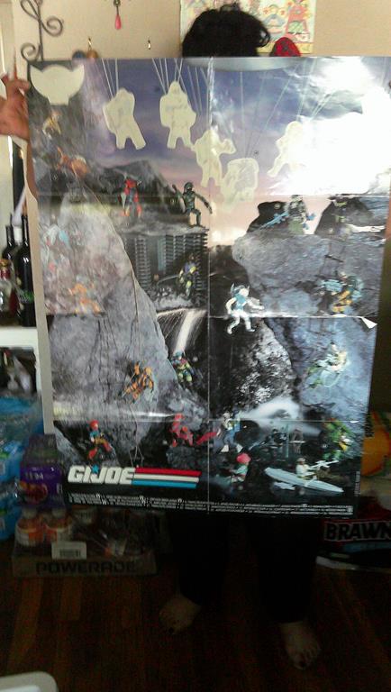 (image for) 1990 dutch gi joe sticker poster 3/4 full