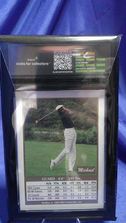 (image for) 1990 skybox #41 michael jordan degree 9