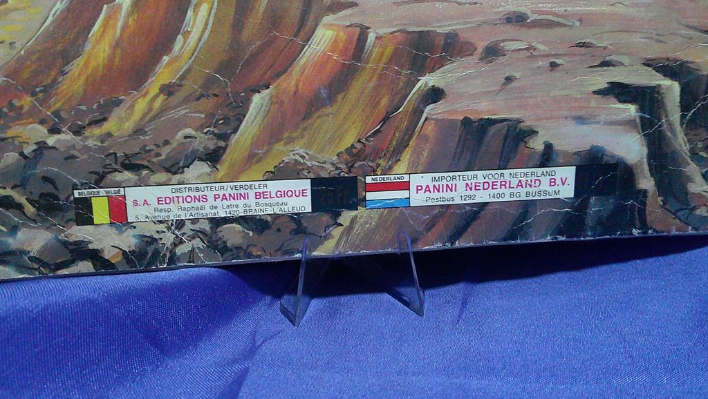 (image for) 1987 Panini gi joe sticker book 1/2 full