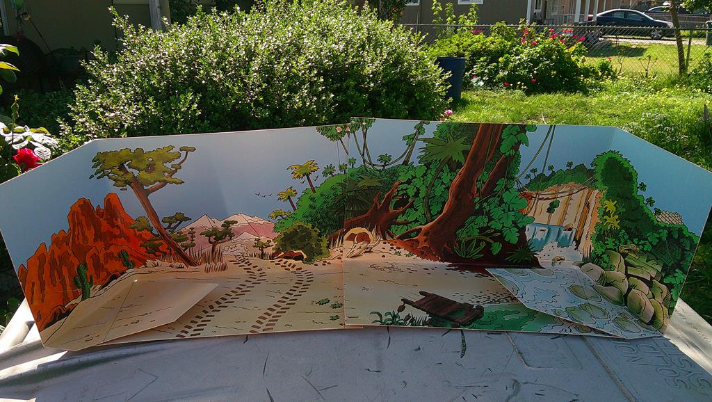 (image for) 1985 gi joe club operatie landschap set