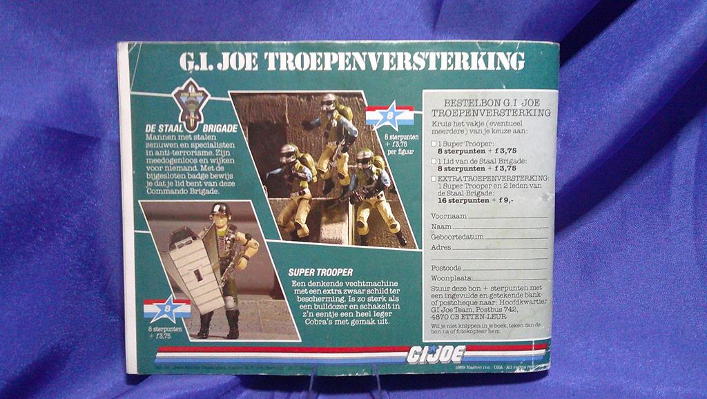 (image for) dutch gi joe 1990 catalogue