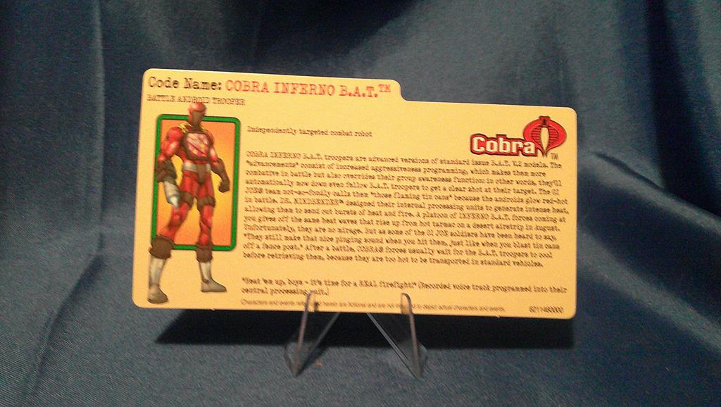 (image for) 2003 inferno bat filecard