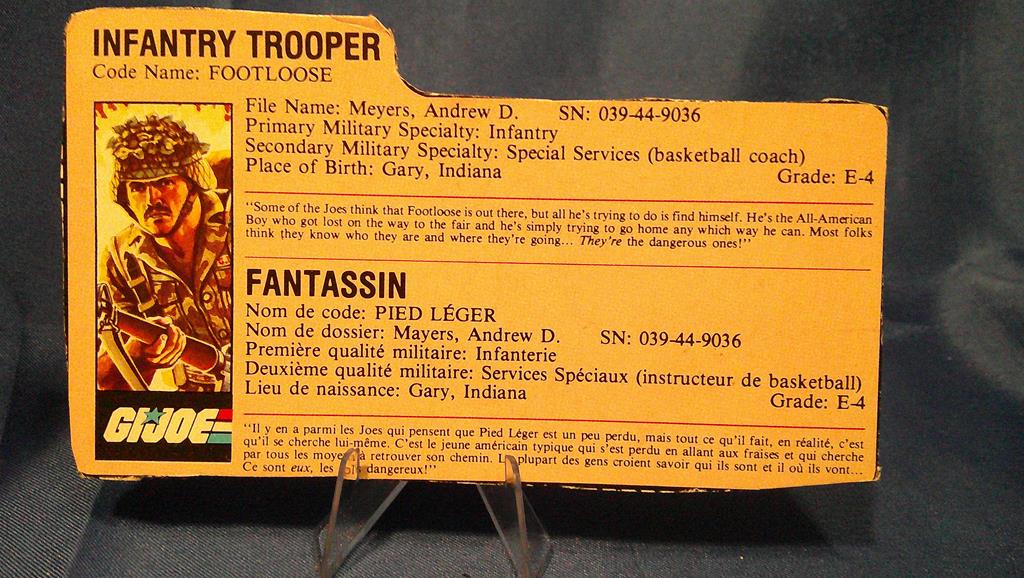 (image for) 1985 footloose filecard