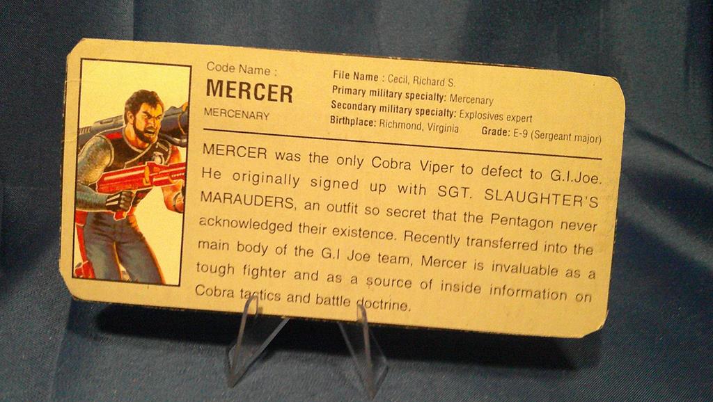 (image for) funskool mercer filecard