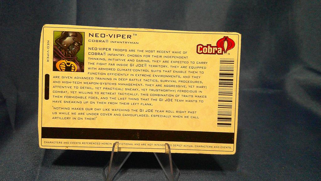 (image for) 2005 neoviper filecard