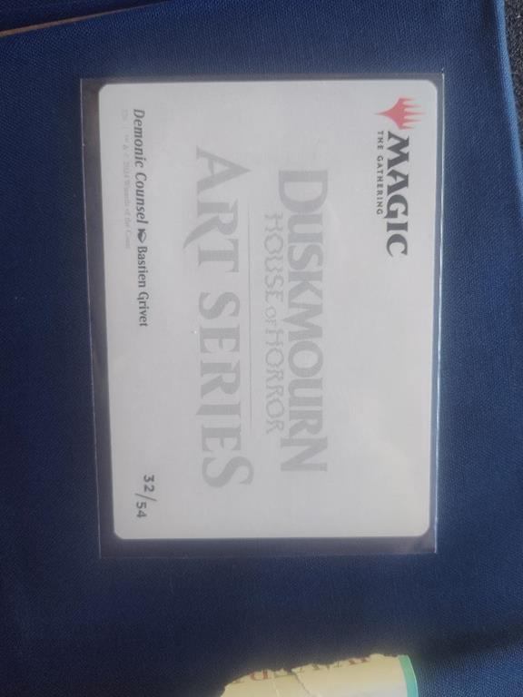 (image for) 2024 mtg duskmorn art series